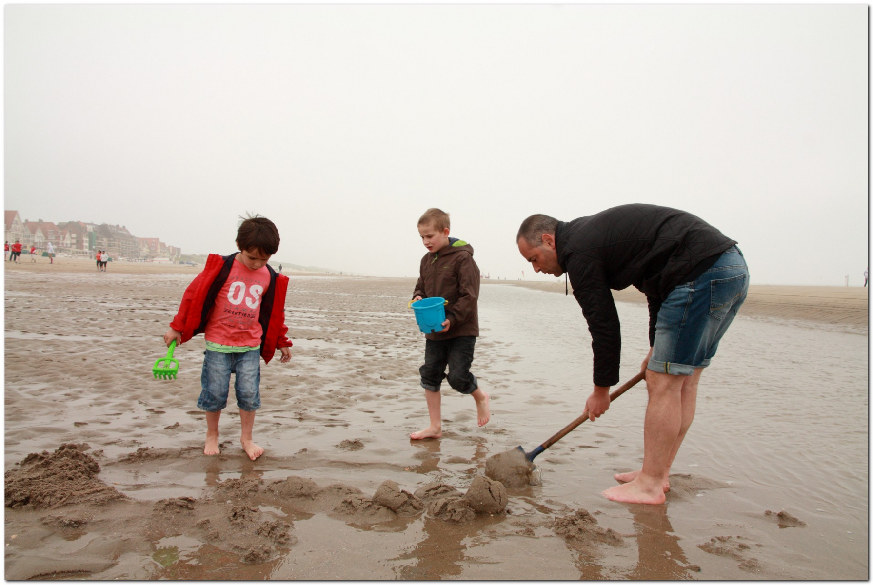 Week-end de famille à De Haan 2016