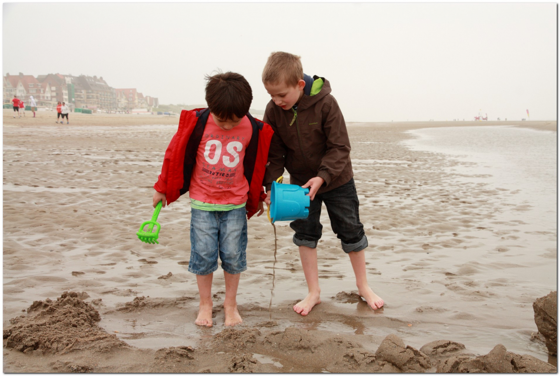 Week-end de famille à De Haan 2016