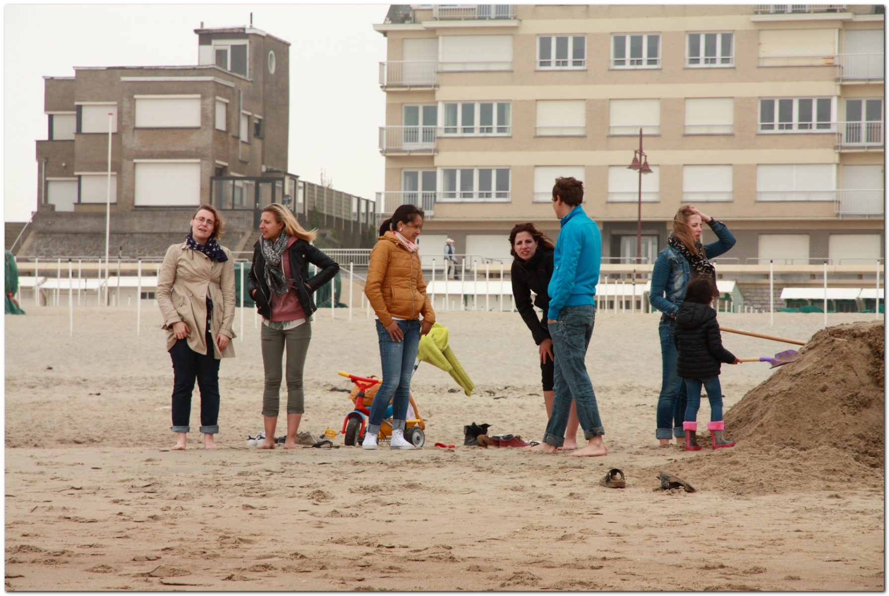Week-end de famille à De Haan 2016