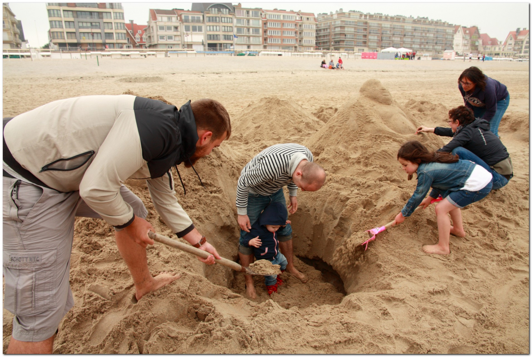 Week-end de famille à De Haan 2016