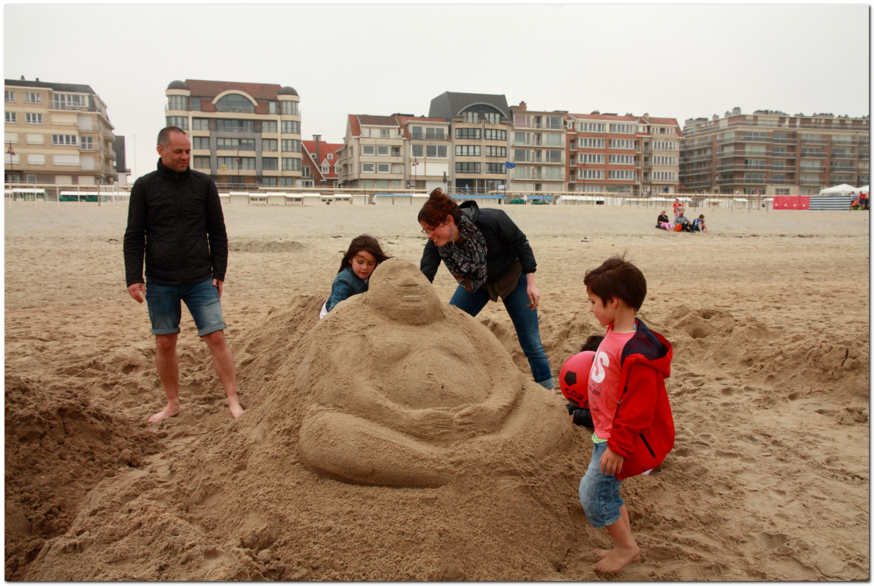 Week-end de famille à De Haan 2016